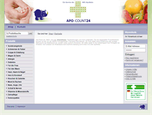 Tablet Screenshot of apo-count24.de